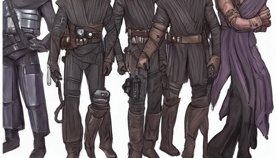 Image similar to character concept arts and ideas of jacen solo from star wars legends