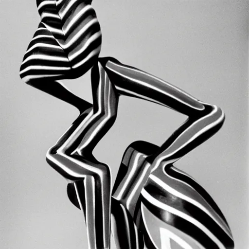 Image similar to Materiel love, claymation, sharp lines, by Lucien Clergue
