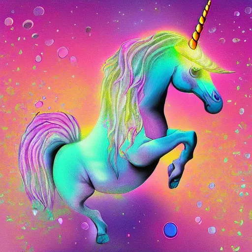 Prompt: “unicorn tears, digital art”