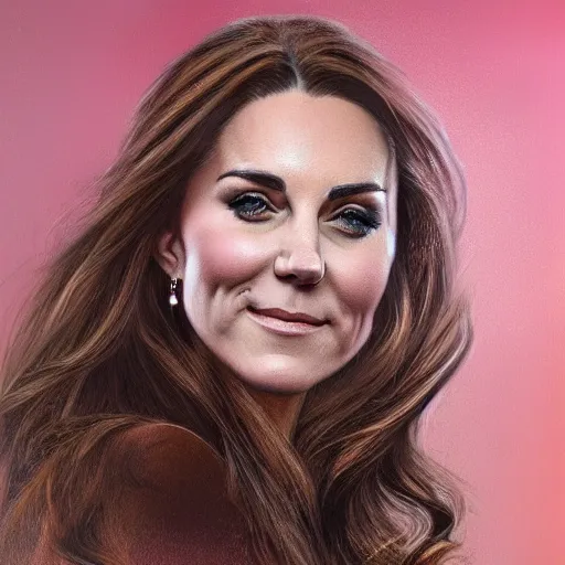 Image similar to hyperrealist portrait of kate middleton as lady godiva, photo realistic, dynamic lighting, artstation, poster, volumetric lighting, very detailed faces, 4 k, award winning