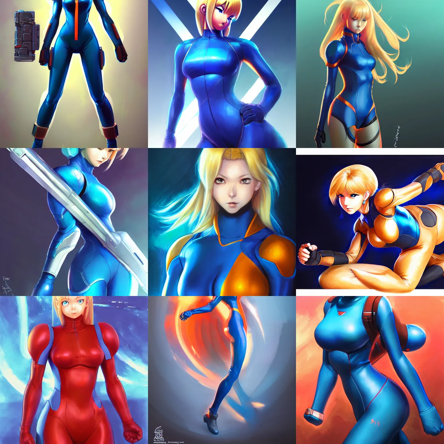 Prompt: zero suit samus, by stanley artgerm lau, wlop, rossdraws, james jean, andrei riabovitchev, marc simonetti, and sakimi chan, trending on artstation