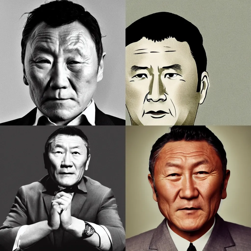 Prompt: well drown animation film headshot portrait of takeshi kitano, from 1960 60s