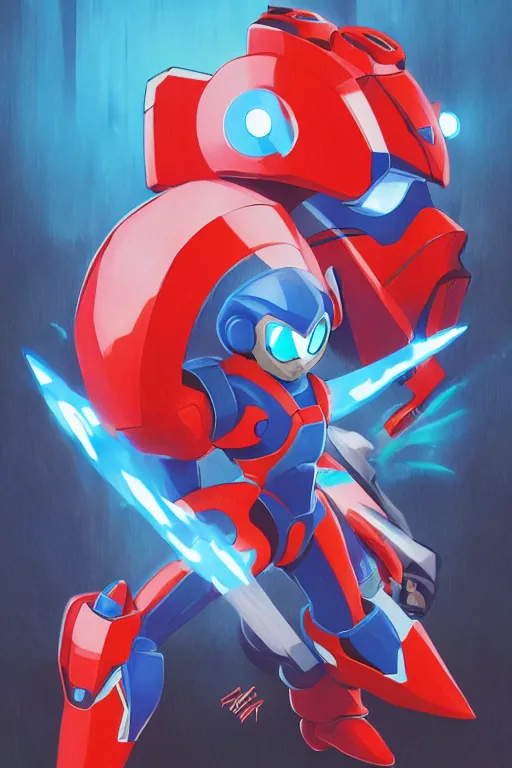 Image similar to hero 3 d megaman x zero rockman 2 0 2 2 switch game boss robot ninja mask helmet legacy collection fanart artsation, art gta 5 comics, behance hd by jesper ejsing, by rhads, makoto shinkai and lois van baarle, ilya kuvshinov, rossdraws global illumination ray tracing