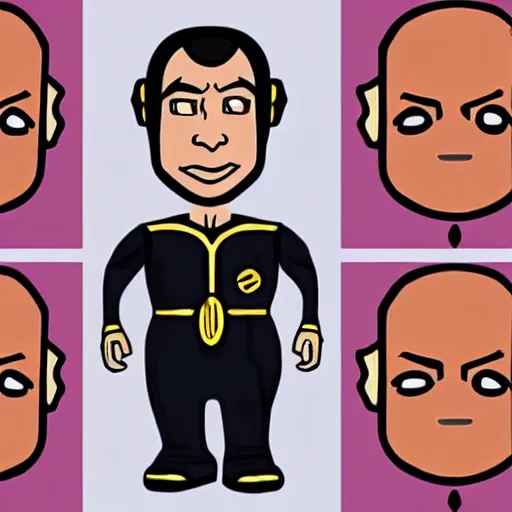 Image similar to a ferengi in emoji form