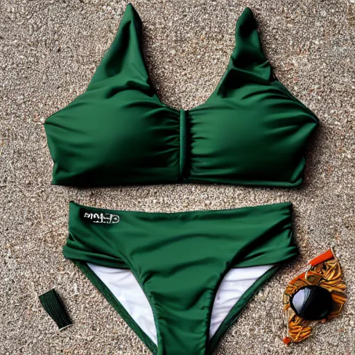 Image similar to Hulk bikini, dark theme