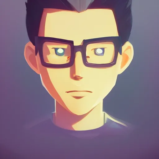 Image similar to face icon stylized minimalist nintendo, loftis, cory behance hd by jesper ejsing, by rhads, makoto shinkai and lois van baarle, ilya kuvshinov, rossdraws global illumination