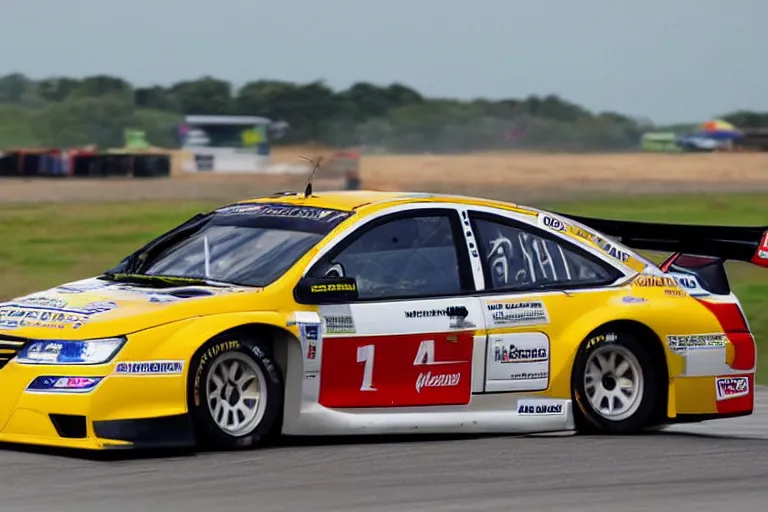 Image similar to opel vectra race car