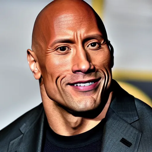 Prompt: dwayne johnson as spiderman