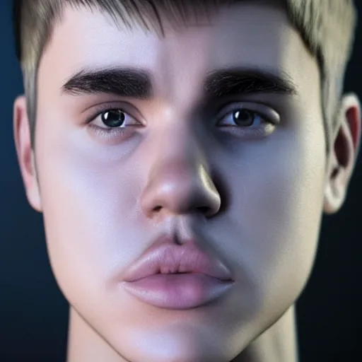 Image similar to hyperrealistic dslr film still of justin bieber, stunning 8 k octane comprehensive 3 d render, inspired by istvan sandorfi & greg rutkowski & unreal engine, perfect symmetry, dim volumetric cinematic lighting, extremely hyper - detailed, incredibly real lifelike attributes & flesh texture, intricate, masterpiece, artstation, stunning