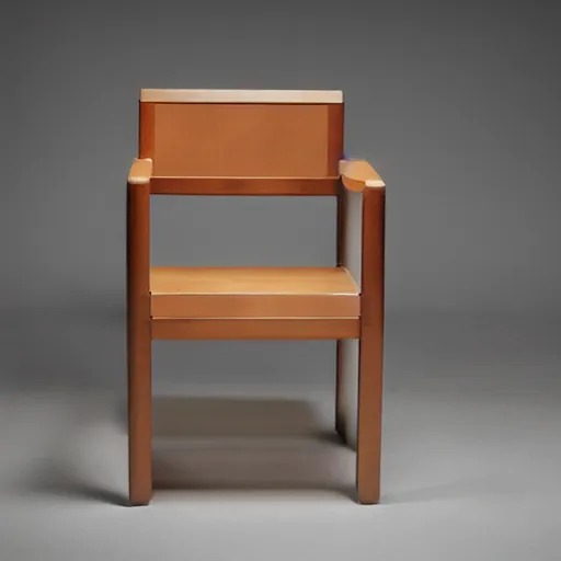 Image similar to a chair designed by Bauhaus