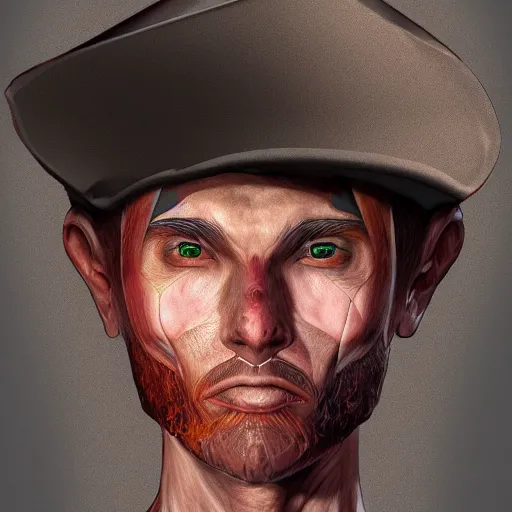 Prompt: boy, good anatomy, archwizzard in a hat, digital art, concept art, simulation, structured detail