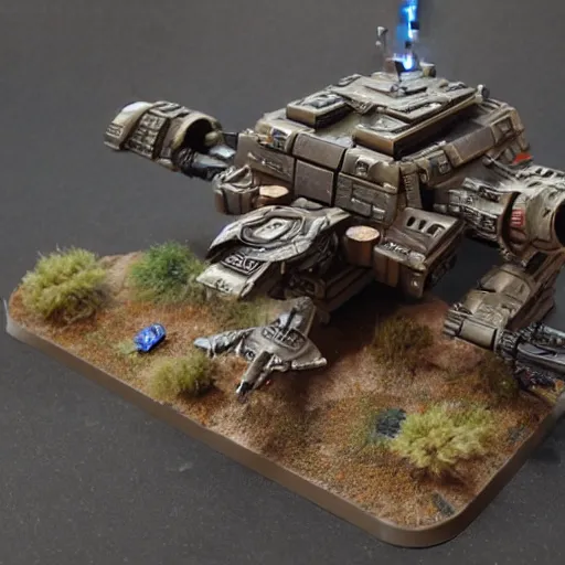 Image similar to Laser Turret, Desert Planet, War, Star Wars, Warhammer 40k