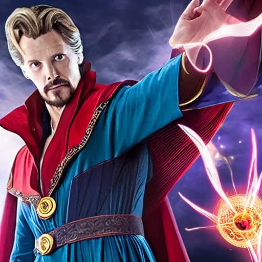 Prompt: Invoker as Doctor Strange