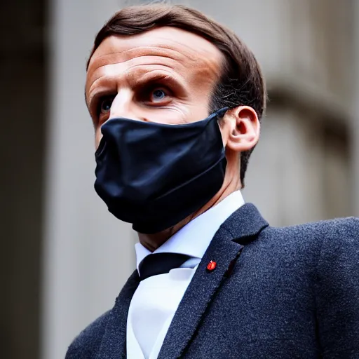 Image similar to Emmanuel Macron dressed as a 19th century businessman, 50mm photography, high quality, 4K