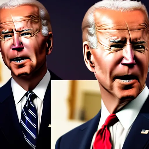 Prompt: Joe Biden Dakimakura