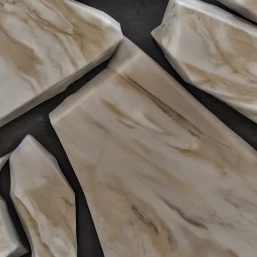 Prompt: anger and frustration sculpted into marble, abstract
