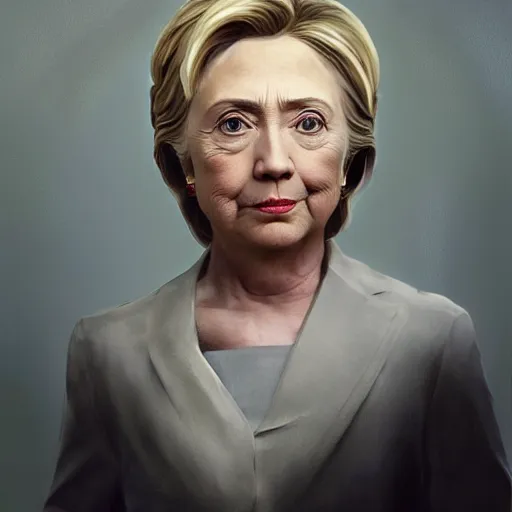 Image similar to hillary clinton aged to thirty years old, hyperrealistic full figure, whitehouse, art of elysium by jeremy mann and by alphonse mucha, fantasy art, photo realistic, dynamic lighting, artstation, full figure poster, volumetric lighting, very detailed face, 4 k, award winning