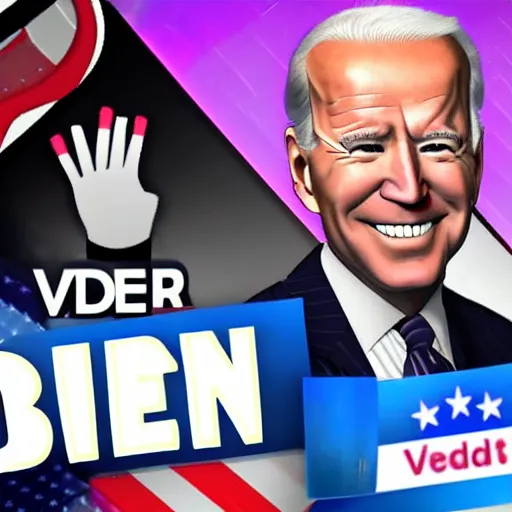 Image similar to Joe Biden Vtuber