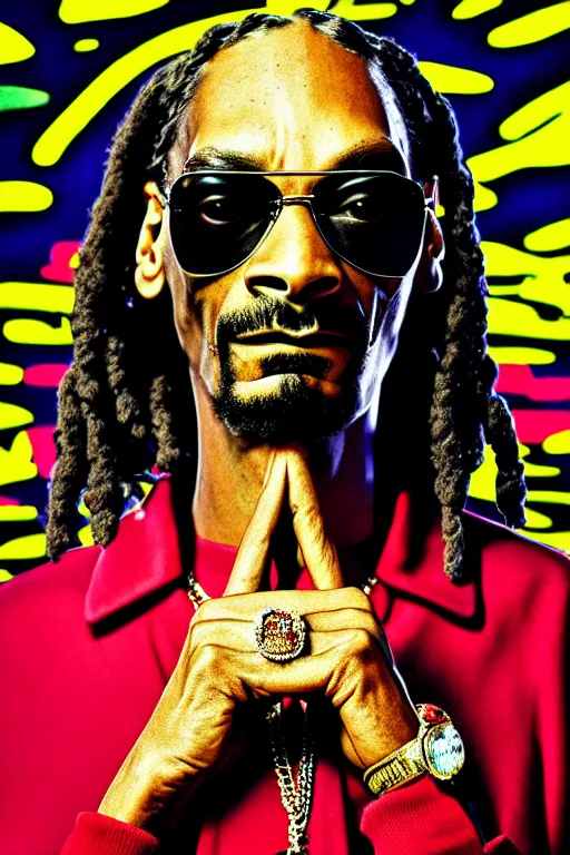 Image similar to snoop dogg, high resolution, pop art, smooth, details, 4 k, aesthetic lighting, baroque object, sharp focus, hyperdetailed object, professional photography, pullitzer winning, by karah mew and adnan abidi and jodie bateman