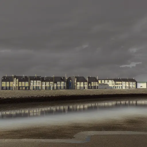 Prompt: Maryport, Cumbria, realistic cinematic lighting, octane render, 8k