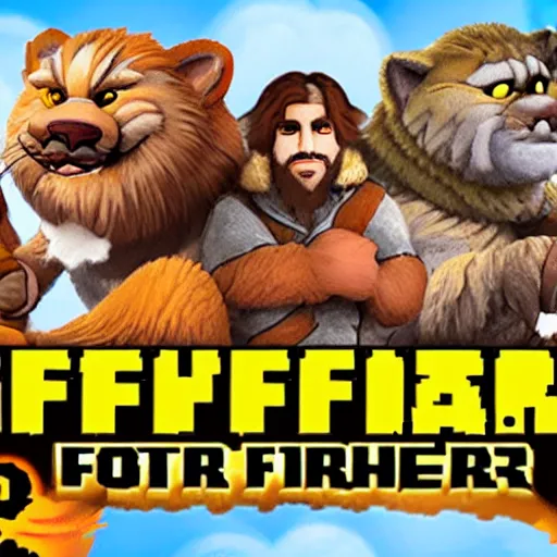 Image similar to fur fighters video game