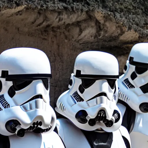 Image similar to storm troopers on holiday in thailand