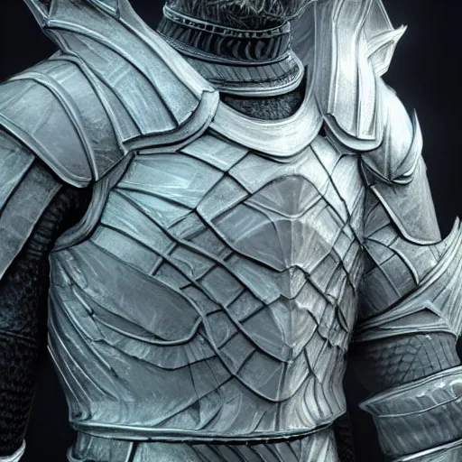 Image similar to hyperrealistic dslr film still of skyrim armor made of real ice cubes, stunning 8 k octane comprehensive 3 d render, inspired by istvan sandorfi & greg rutkowski & unreal engine, perfect symmetry, dim volumetric cinematic lighting, extremely hyper - detailed, extremely lifelike attributes & lifelike texture, intricate, masterpiece, artstation, stunning