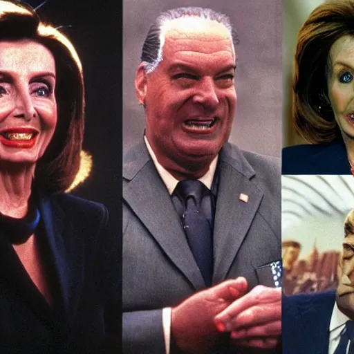 Image similar to nancy pelosi as vigo the carpathian in ghostbusters