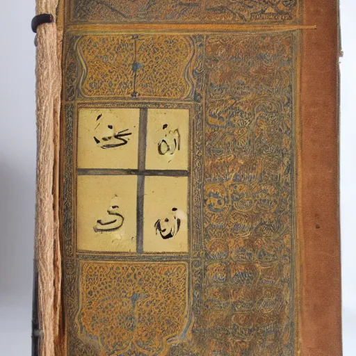 Image similar to mysterious tome depicting magistra arabian bedouin mathematician