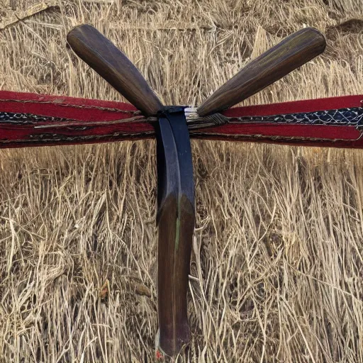 Prompt: medieval bow