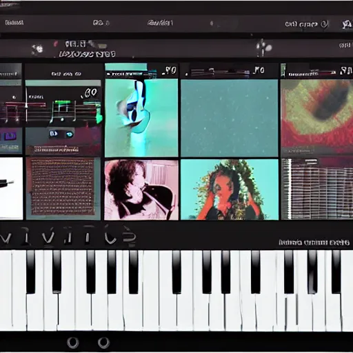 Image similar to music visualizer