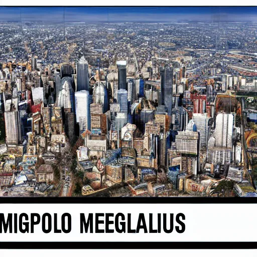 Image similar to megalopolis