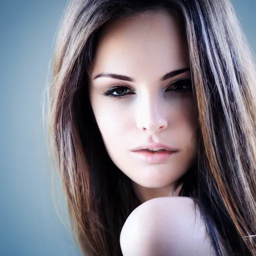 Image similar to photo beautiful brunette woman