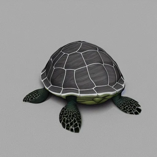 Prompt: 3D mesh of turtle