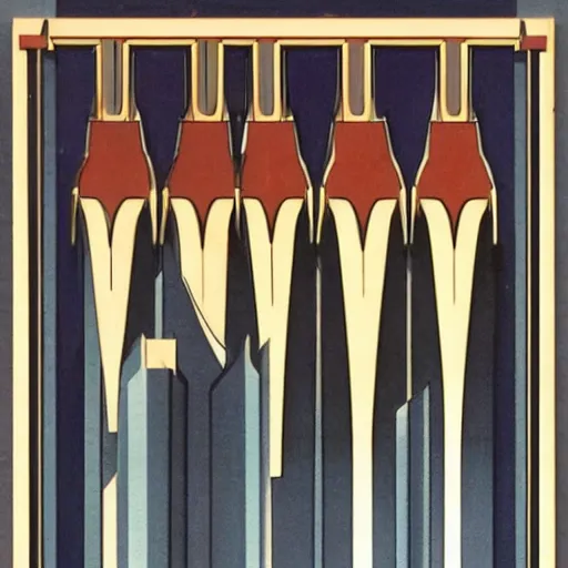 Prompt: sign that says 2 5 2 5 2 5 2 5 2 5, flat, stylish, attractive, elegant, frank llyod wright, art deco