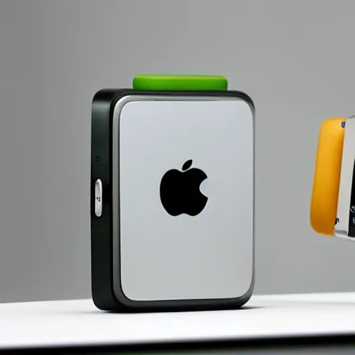 Prompt: The IPod, designed by Herman Miller