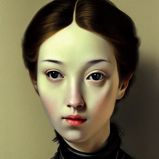 Image similar to Robots，portrait，Realism，Renaissance，Detailed Digital Art，by Caravaggio