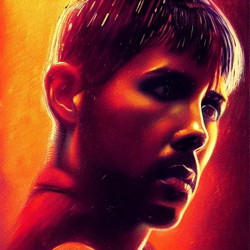 Prompt: Portrait of Joi from Blade Runner 2049, Beautiful, A stunning masterpiece, Highly Detailed, Photorealism