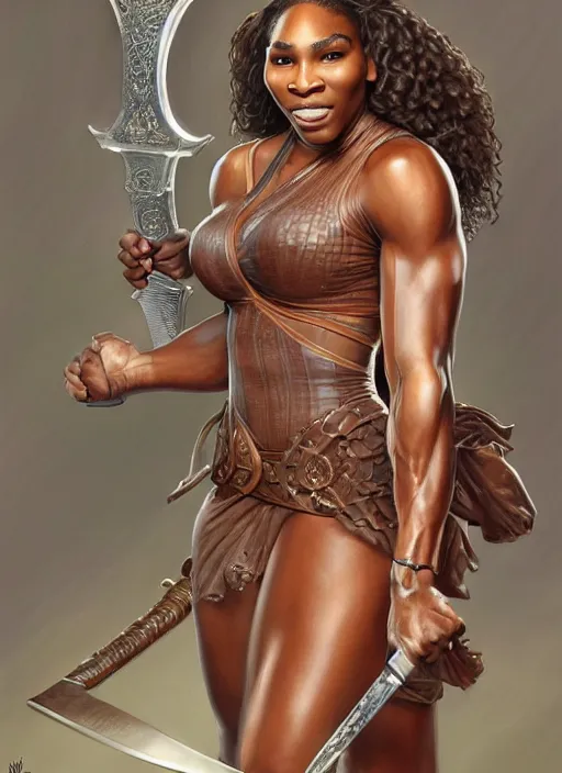 mindblowing, serena williams as a female wizard, black wizard hat, robes,  deep focus, d & d, fantasy, intricate, elegant!!, beautiful, highly  detailed, digital painting, artstation, concept art, matte, sharp,  illustration, hearthstone, art