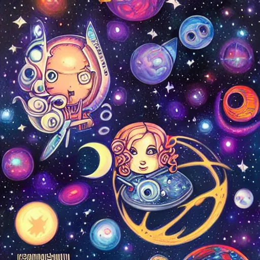 Image similar to Liminal space in outer space by Tim Shumate