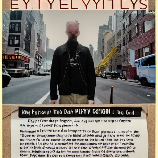 Image similar to pgymy delivery eldritch letter to you in nyc