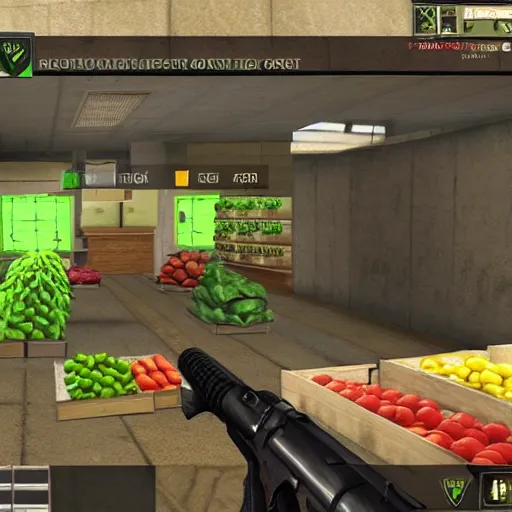 Image similar to counter strike greengrocer