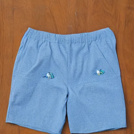 Image similar to fish in shorts
