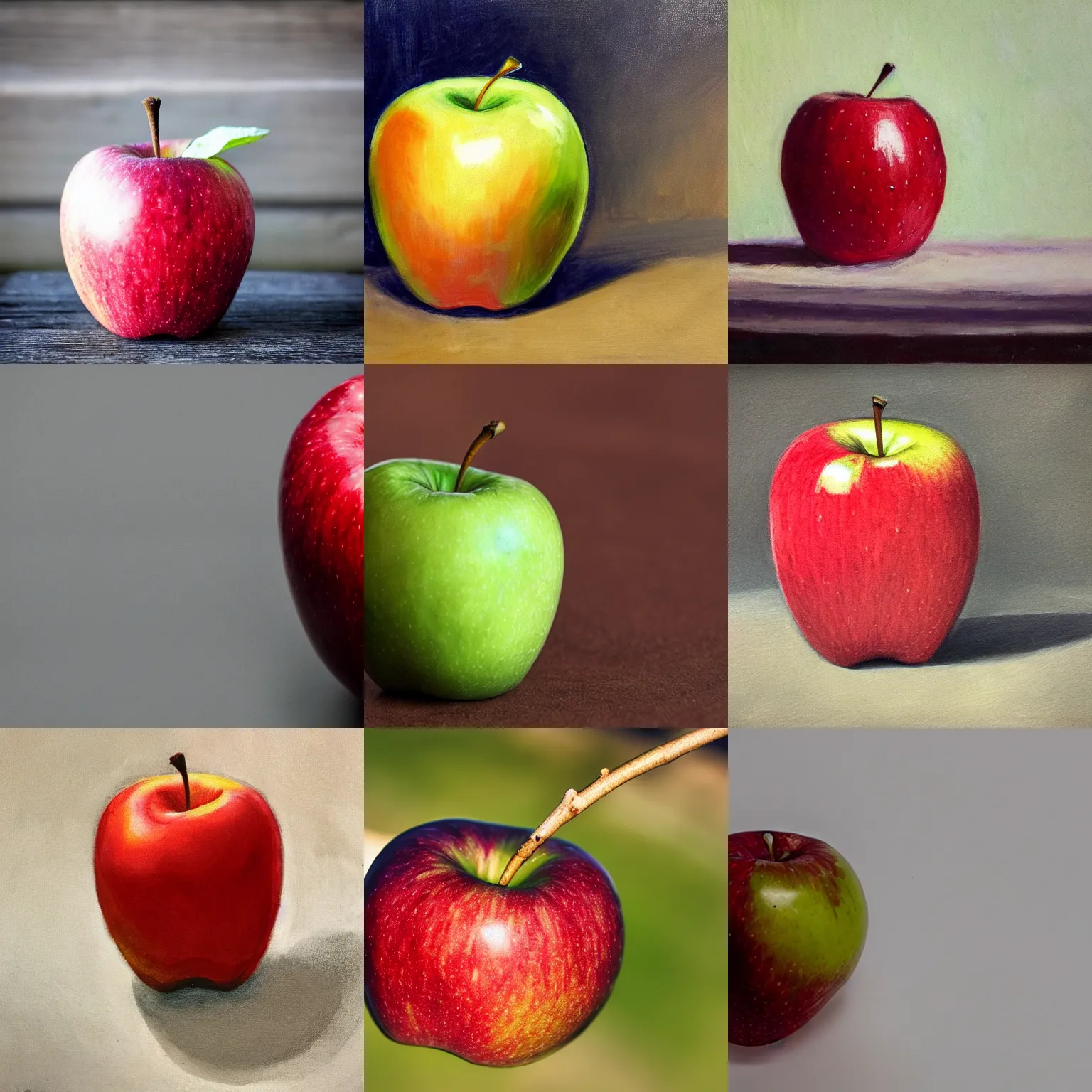 Image similar to an apple