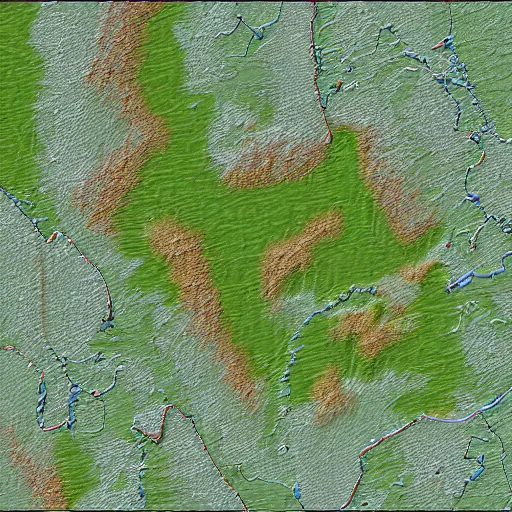 Image similar to heightmap of mountain