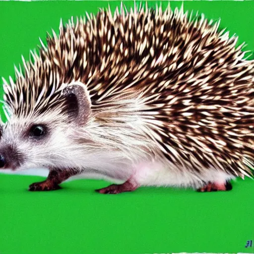 Image similar to hedgehog wearing ukrainian vyshyvanka realistic photo