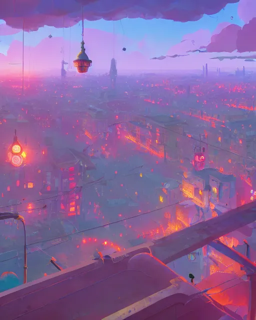 Image similar to painting of kiev, ukraine, detailed, by simon stalenhag, cory loftis, james gilleard, atey ghailan, makoto shinkai, goro fujita, studio ghibli, rim light, exquisite lighting, clear focus, very coherent, plain background, soft painting