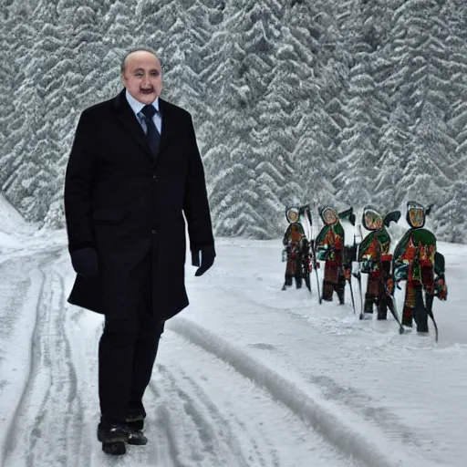 Image similar to Alexander Lukashenko in Dwarf Fortress