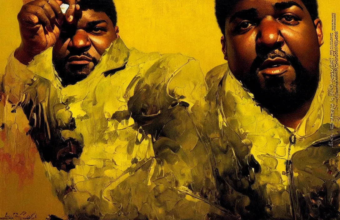 Image similar to portrait of de la soul!!!!!!!!!!!!!!!!!!!!!!!!!!!, detailed face, detailed painting,, epic lighting, by ilya repin, phil hale and kent williams