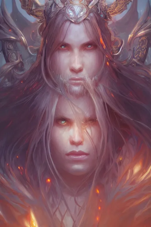 Prompt: Elden ring, world of warcraft, digital painting, highly detailed, artstation, concept art, illustration, smooth, sharp focus, art by artgerm and greg rutkowski and alphonse mucha and loish and WLOP